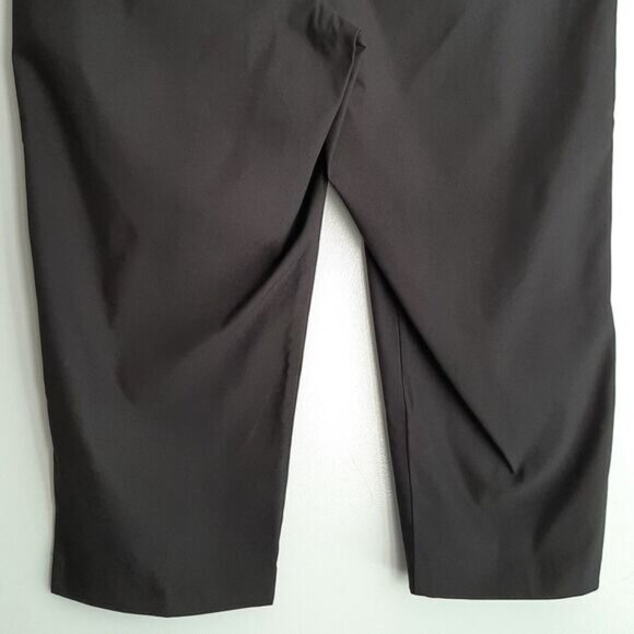 PENNINGTONS | In Every Story Capri Crop Stretchy Dress Pants Black PLUS Sz 20 - Picture 8 of 10
